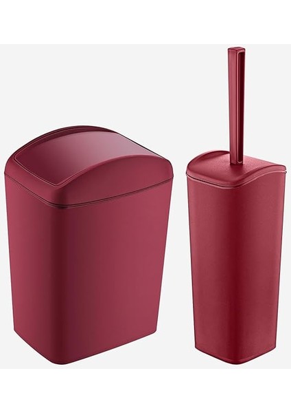 Soft Çöp Kovası ve Wc Fırçası Carmen