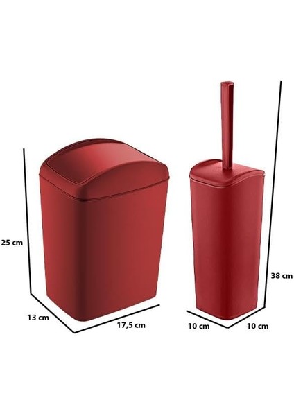Soft Çöp Kovası ve Wc Fırçası Carmen fiyatları