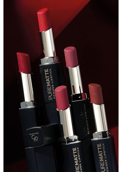 Rose Pure Matte Powder Lipstick No: 106 - Pudralı Mat Ruj modelleri