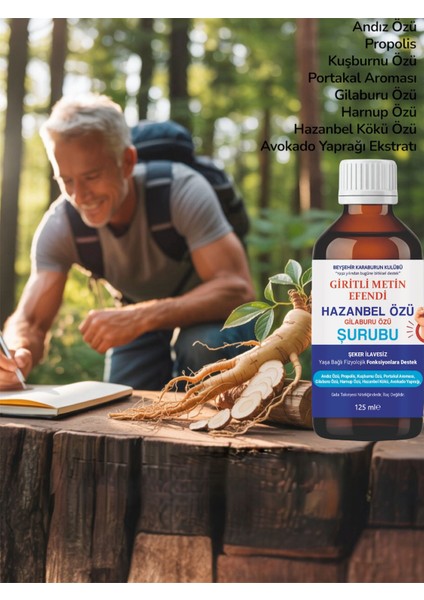 Gilaburu,hazanbel,andız,harnup Özlü Avokado Yaprağı Ekstratlı Yaşa Bağlı Destek Şurup indirimleri