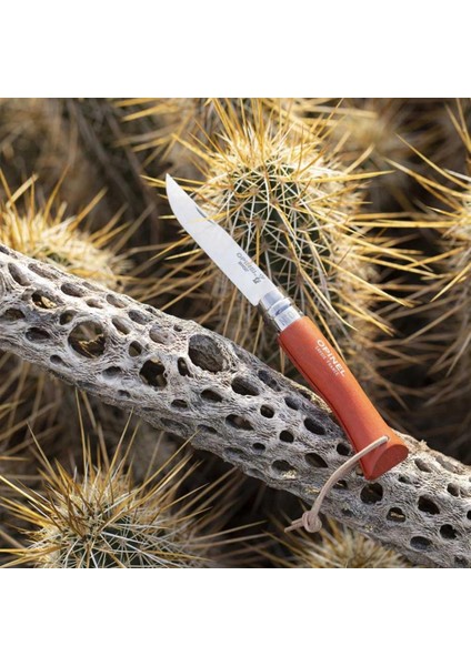 Katlanır Cep Çakısı - Opinel - Gürgen Ağacı Sap - Turuncu - No:7 fiyatları