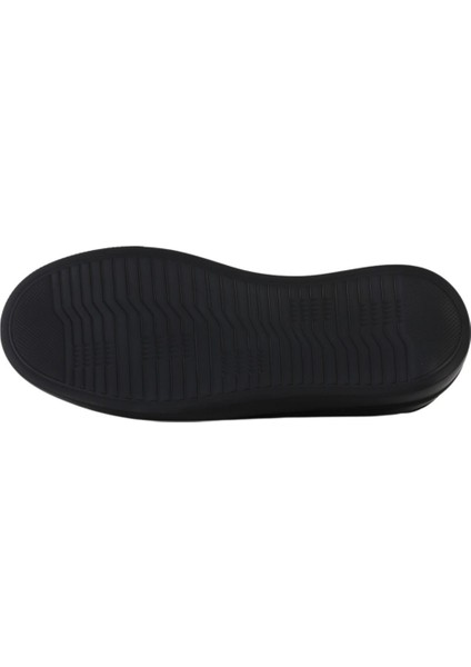 Siyah Jumbo Deri Erkek Spor Ayakkabı 43MA2557734 43MA2557734 indirimleri