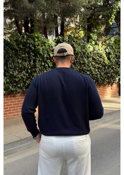 Acton Erkek %100 Organik Pamuk Bisiklet Yaka Triko Kazak fiyatları