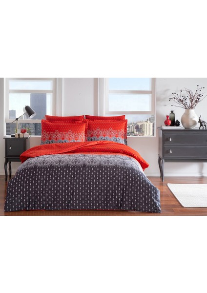 Saten Delüx Çift Kişilik Nevresim Takımı