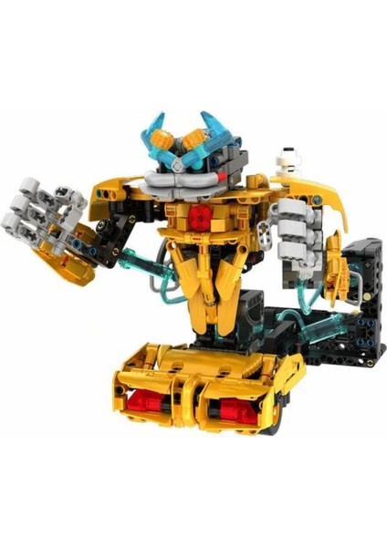 Hidrolik Savaş Robotu Yapım Seti – Teknik Robot Oyuncak 717 Parça