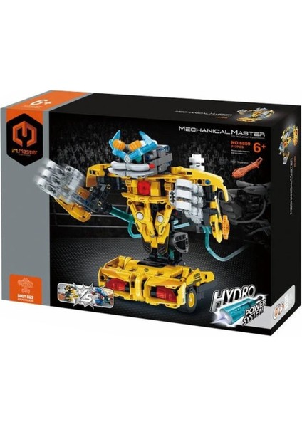 Hidrolik Savaş Robotu Yapım Seti – Teknik Robot Oyuncak 717 Parça fiyatları