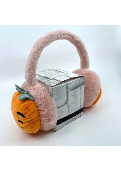 Meyve Figürlü Çocuk Peluş Isıtıcı Kulaklık