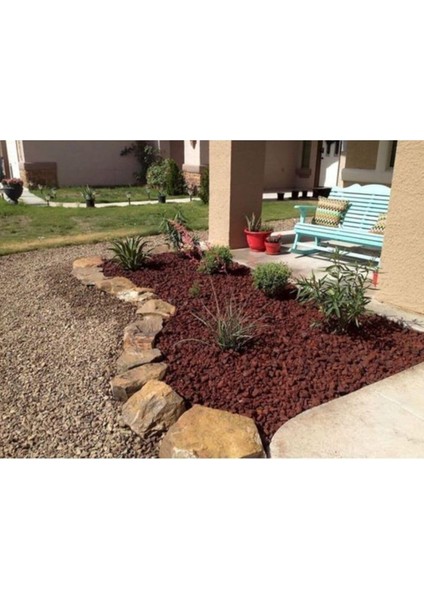 Pomza 40 Litre 2-4 cm Kırmızı Pomza Tarım Pomzası Pomza Taşı Lav Taşı Cüruf Madeni Pomza Ponza fırsatları