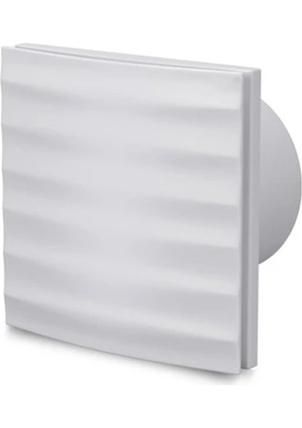 Süper Sessiz 12 W Kapaklı Düz Banyo Wc Aspiratör Fanı 100 mm Duvar Tipi Tuvalet Hava Havalandırma