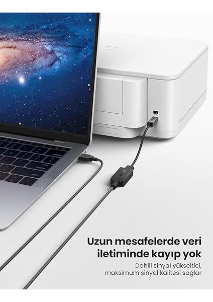USB 2.0 Uzatma Kablosu ile Aktif Wi-Fi Amplifikatör, 5 Metre indirimleri