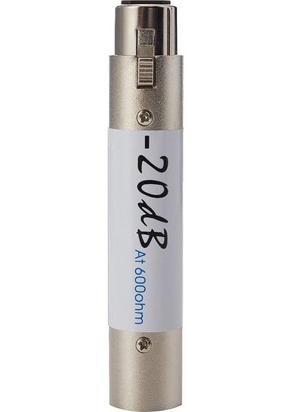 Signal PSG02973 Xlr Sönümleme Adaptörü, 20 Db, Gümüş Rengi fiyatları