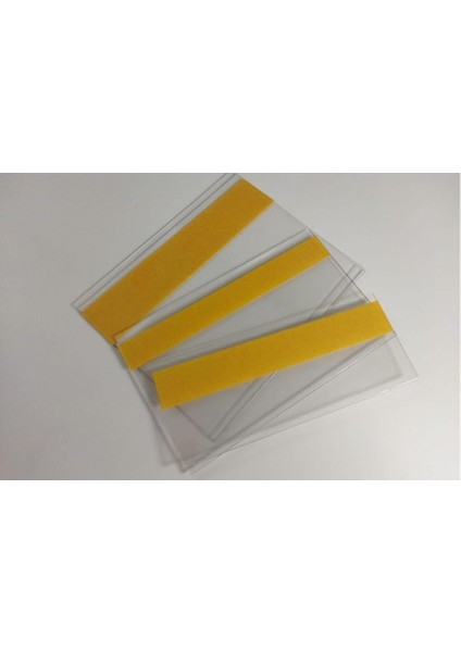 (18) pvc yapışkanlı v tipi raf etiketliği 5 cm x 10 cm - 50'li paket - pr-50100 indirimleri