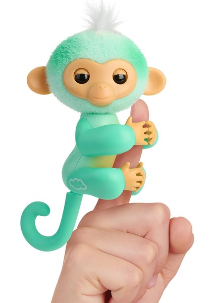 2023 Yeni Interaktif Bebek Dokunmaya Tepki Veriyor - 70+ Sesler ve Tepkiler - Ava (Teal)