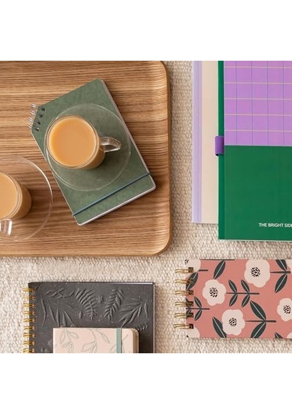 Defter Mr Köşe Spiral Yesil modelleri