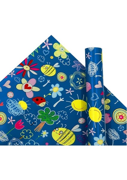 Hediye Paketleme Kağıdı 2'li Set - M7