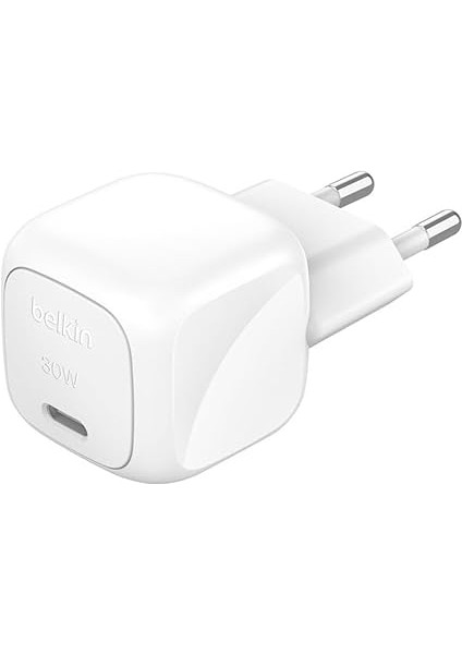 Boostcharge Kompakt Duvar Şarj Cihazı 30 W, Seyahat Dostu Usb-C Power Delivery Hızlı Şarj, Iphone, Samsung Galaxy, Ipad, Airpods, Tablet ve Daha Fazlası, Usb-C’den Usb-C’ye Kablo Ile, Beyaz modelleri
