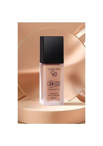 Golden Rose Up To 24 Hours Stay Foundation Fondöten No: 03