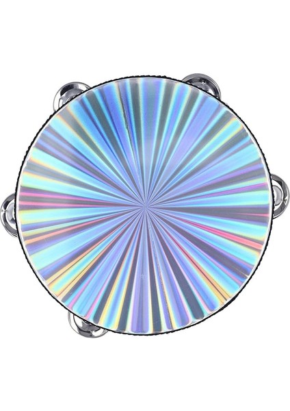 Ktv Için Parlak, Berrak, Sağlam Elle Tutulan Davul Çift Satırının Yansıtıcı Çok Amaçlı (20.3cm / 8in)