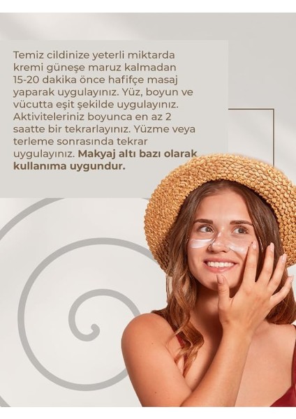 Cúre De La - Sunscreen 50 Spf Güneş Kremi - Uva/uvb Korumalı - Panthenol & Niasinamid & Hyalüronik Asit