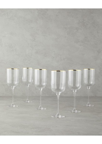 Bridgette Cam 6&apos;lı Kadeh 350 ml