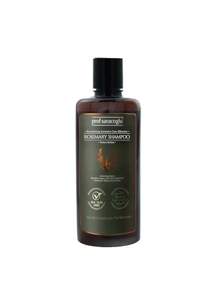 Prof Saracoglu Detoks Serisi Biberiyeli Karışım Şampuan modelleri