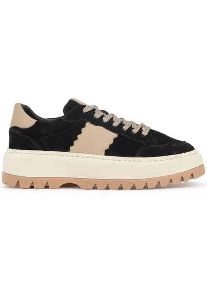 , Kadın Hakiki Deri Ayakkabı 1531020Z19327 Siyah