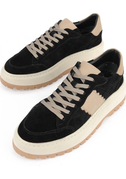 , Kadın Hakiki Deri Ayakkabı 1531020Z19327 Siyah indirimleri