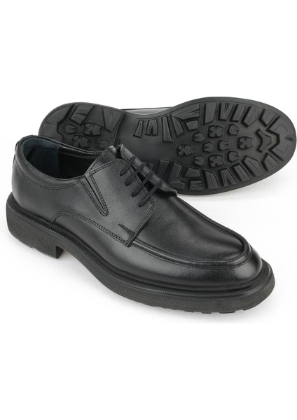 , Erkek Hakiki Deri Ayakkabı 1531007Z4203 Siyah fırsatları