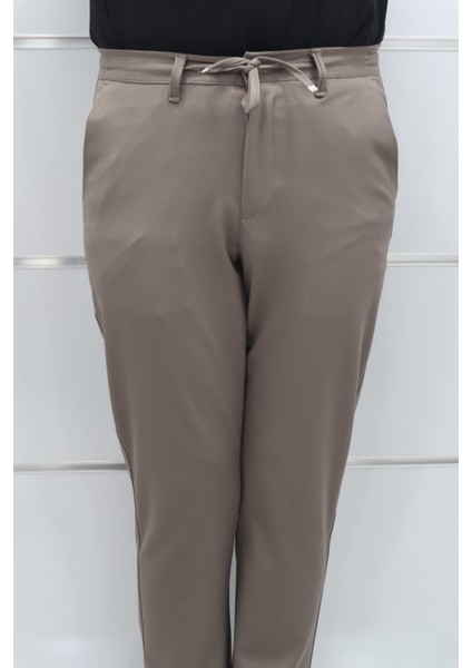 Fistan Store Erkek Düz Normal Bel Normal Kalıp Dar Paça Kışlık Jogger Pantolon fiyatları