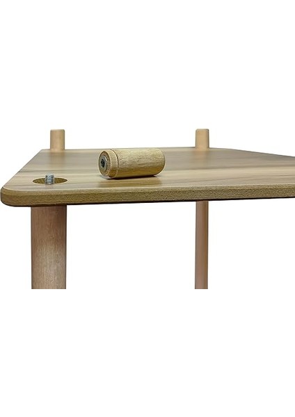 Katlı Ahşap Çiçeklik Rafı, Dekoratif Saksı Standı, Çiçeklik, Çiçek Sehpası, Çiçek Rafı, 79X72X29 Cm, Çok Amaçlı Bitki Organizatörü, Asude Home, No1 fırsatları