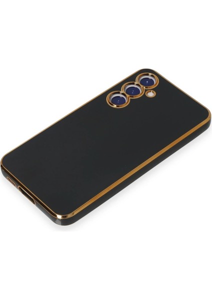 Samsung Galaxy S23 Fe Kılıf Volet Silikon - Siyah