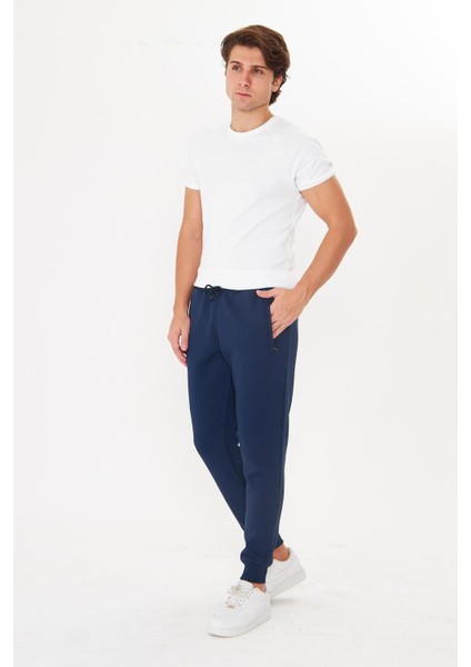 Erkek Kışlık 3 Iplik Eşofman Altı Indigo 5464-İ fiyatları