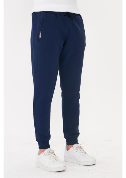 Erkek Kışlık 3 Iplik Eşofman Altı Indigo 5464-İ indirimleri