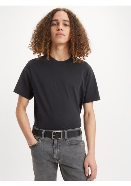 Erkek Sığır Derisi Siyah Kemer 77134-0843 modelleri