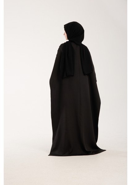 Önü Taş Işlemeli Pelerinli Abiye Elbise indirimleri