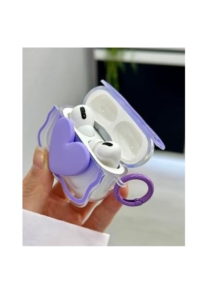 ile Uyumlu Tasarımlı Kalın Silikon Kılıf - Lila modelleri