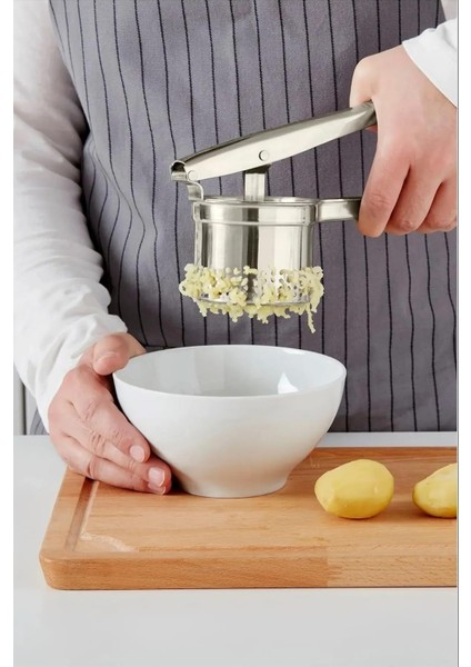 Patates Püresi, Sebze ve Meyve Presi, Meyve Sebze Presi, Sebze ve Meyveler Için Mutfak Püresi Patates Ezici Püre Yapıcı Yıkanabilir Sağlam