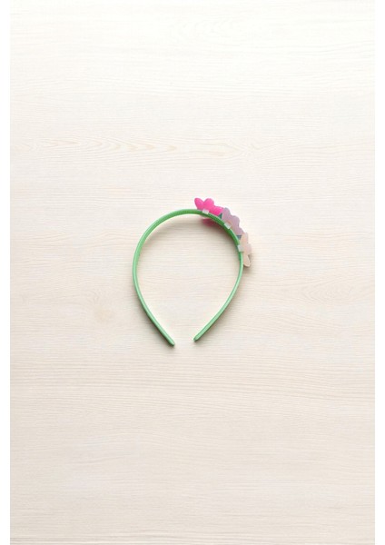 Çocuk Çiçek Figürlü Parlak Renklerde Taç