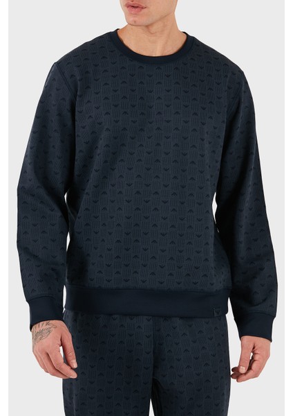 Tamamı Logolu Regular Fit Bisiklet Yaka Sweat Erkek Sweat EM000520 AF14992 FB056 modelleri