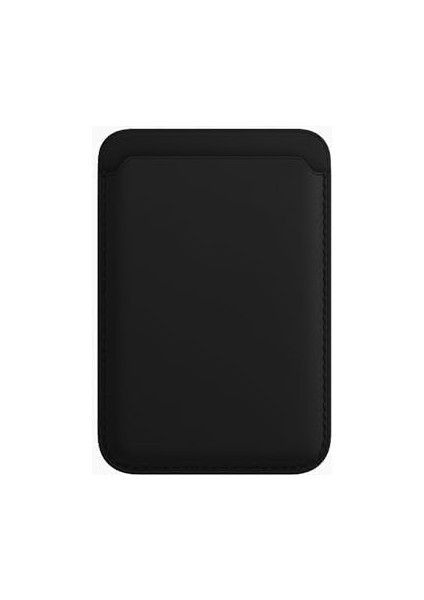 17/16/15/14/13/12 Serisi Için Güçlü Manyetik Özellikli Aksesuarlarıyla Uyumlu Deri Cüzdan Kartlık (Siyah) fiyatları