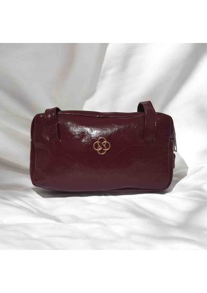 Shyne Bordo Uzun Saplı Baget El ve Omuz Çantası fiyatları