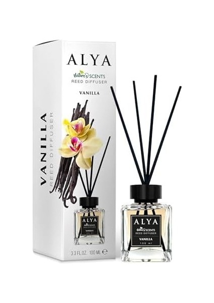 Alya Alya Nature&apos;s Scents Vanilla Bambu Çubuklu Oda Kokusu - Vanilya Kokusu modelleri