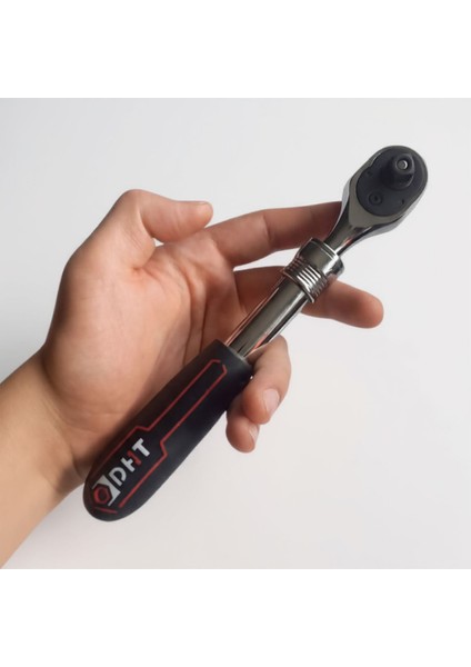 Uzatmalı Cırcır Kolu 72 Diş 3/8" Profesyonel Lokma Kol Uzatma Mekanizmalı Dayanıklı El Aleti fırsatları