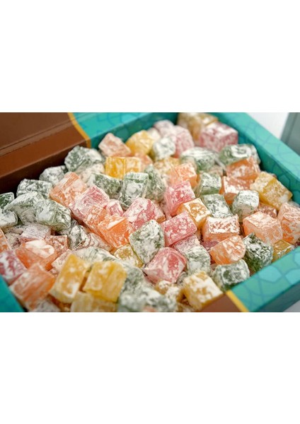 Lokum Çifte Kav. Meyveli 550 G. Turkuaz fiyatları