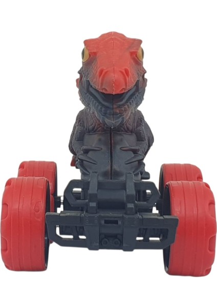 Sürtmeli Dinazor Arabalar 12 cm - H-20 - T-Rex - Kırmızı (Lisinya) modelleri