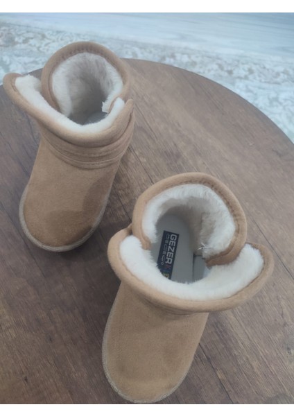 Kız/erkek Bebek Kürklü Kışlık Patik Bot – Sıcak Tutarlı süet model Rahat ve Şık fırsatları