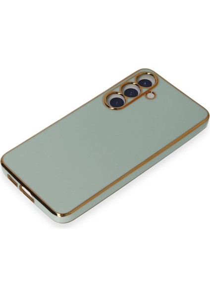 Samsung Galaxy S24 Kılıf Volet Silikon - Açık Yeşil