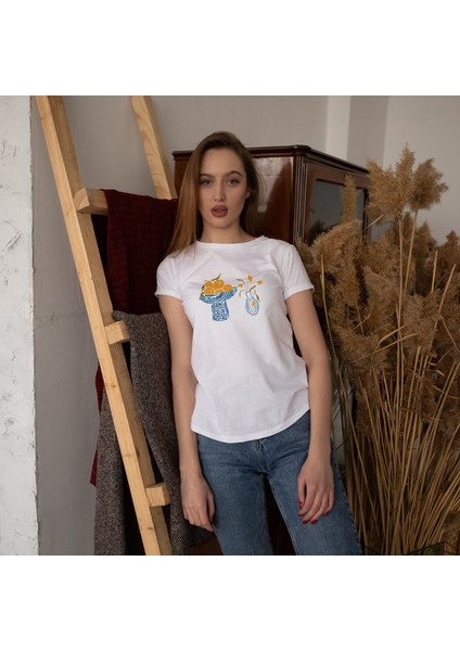 Dolce Calma Tişört - Beyaz fiyatları
