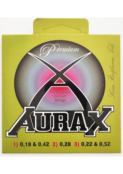 Ax-18 Kısa Sap Profesyonel Bağlama Teli 018