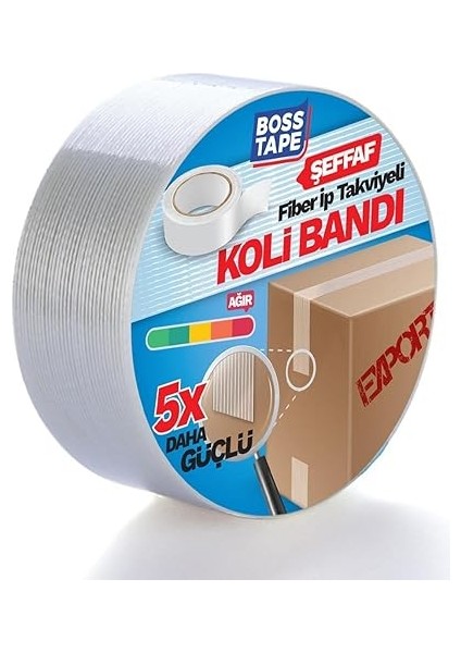 Tape Ip Takviyeli Çok Güçlü Koli Bandı EN:45MM BOY:25MT fiyatları